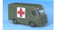 Modélisme ferroviaire : SAI 2909 - Fourgon Saviem SG2 Ambulance militaire