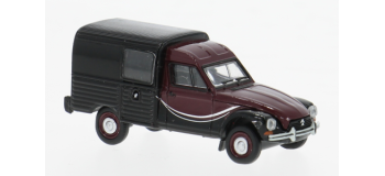 BRE14292 - Citroen Acadiane, rouge foncé/noir 1976 - Brekina