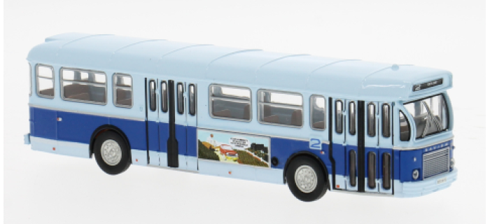 BRE61401 - Autobus Saviem SC 10, 1966, Le Havre - Brekina