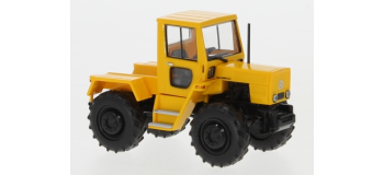 BRE91371 - Tracteur agricole Mercedes Trac 800, jaune, 1975 - Brekina