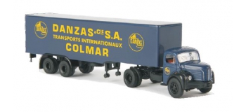 SAI 2552 / BRE85406 - Camion semi remorque Berliet TLR8 Tolé - Brekina