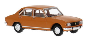 BRE29122 - Peugeot 504, orange foncé, 1968 - Brekina