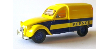 train électrique : SAI 2055 / BRE 14121 Citroen 2 CV fourgonnette 1961 AZU 