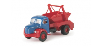SAI 2665.2 / BREKINA 85393 - Camion Berliet GLR8 benne e à déchets