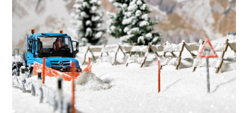 BU1120 - Clotures pare-neige et balises à neige - Busch