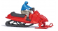 BU7818 - Scooter des neiges (motoneige et conducteur) - Busch