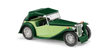 BU45917 - MG Midget TC Cabriolet vert 2 tons - Busch