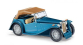 BU45916 - Cabriolet MG Midget bleu 2 tons - Busch