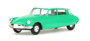 BU48020 - Citroen DS 19 verte avec toit blanc - Busch