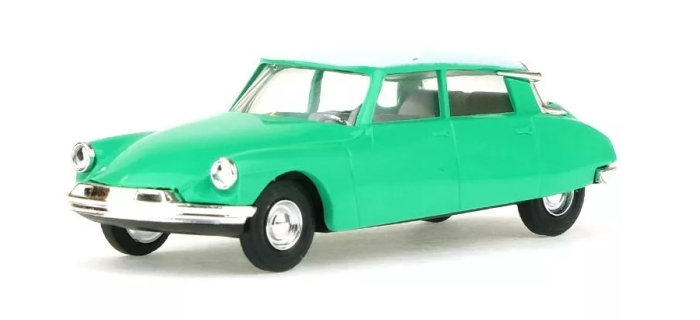 BU48020 - Citroen DS 19 verte avec toit blanc - Busch