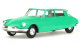 BU48020 - Citroen DS 19 verte avec toit blanc - Busch