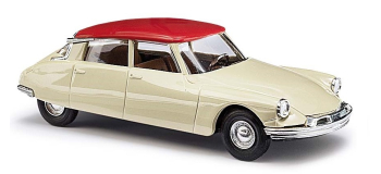 BU48026 - Citroen DS 19 crème avec toit rouge - Busch