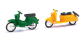 BU210008901 - Scooters vert et jaune - Busch