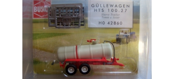 busch 42860 Remorque agricole avec citerne (tonne à lisier) modelisme ferroviaire diorama