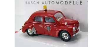 Modélisme ferroviaire : BUSCH - BU46518 - RLT 4CV pompiers Paris 5