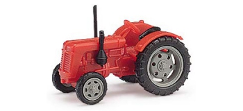 Modélisme ferroviaire : BUSCH BU6704 - Tracteur famulus rouge