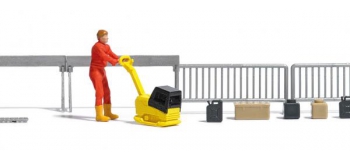 Modélisme ferroviaire : BUSCH BU7804 - Set dameuse 