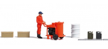 Modélisme ferroviaire : BUSCH BU7806 - Set marquage routier