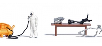 Modélisme ferroviaire : BUSCH BU7811 - Atelier de peinture