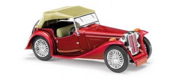 Modélisme ferroviaire : BUSCH BU45909 - Mg midget tc rouge