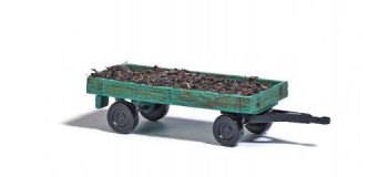 Modélisme ferroviaire :  BUSCH BU8364 - Remorque fumier 
