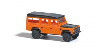 Modélisme ferroviaire : BUSCH BU8379 - Land rover orange