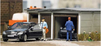 Busch 1480 maquette garage