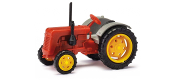 BUSCH 211006711 Miniature Tracteur FAMULUS rouge echelle N