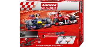 Radio commandé : Carrera CA40023 - Circuit automobile Champions Cockpit