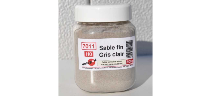 DECA7011 - Sable fin gris clair - Decapod