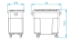 DECA5696 - Poubelles plastique de 660 L - Decapod