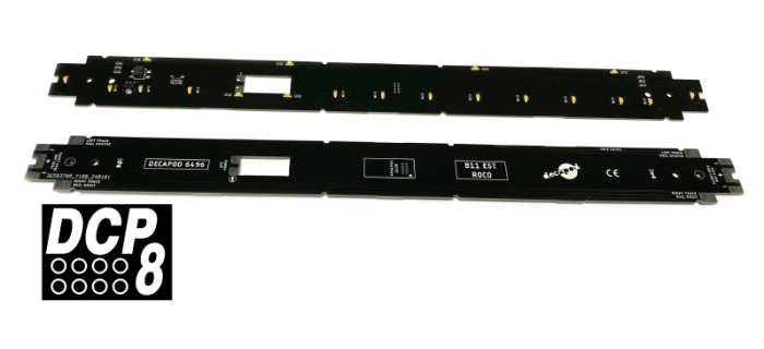 Réglette D'éclairage Decapod 6498 - Pour A51/2B5 Type Est Roco, échelle HO (1:87), Neuf