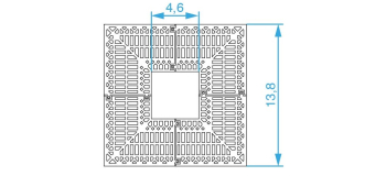 DECA5711 - Grilles d'arbre carrées - Decapod