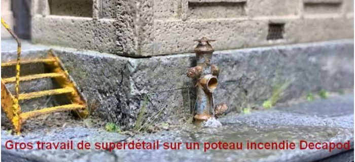 DECA5722 - Poteaux incendie anciens - Decapod
