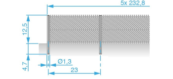 DECA5560 - Grillage losange hauteur 1m - Decapod