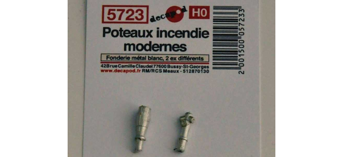DECA5723 - Poteaux incendie modernes - Decapod