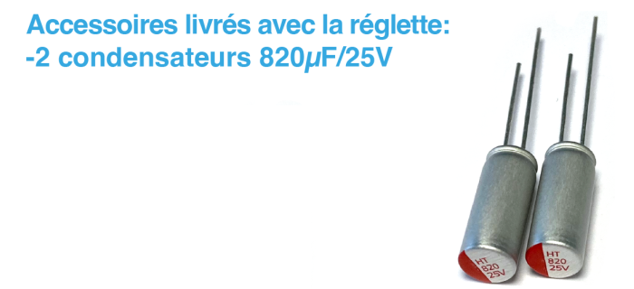 DECA6510 - Réglette d'éclairage pour A8 OCEM RA LSM - Decapod