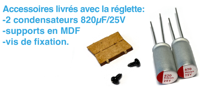 DECA6506 - Réglette d'éclairage pour B3r OCEM PL LSM - Decapod