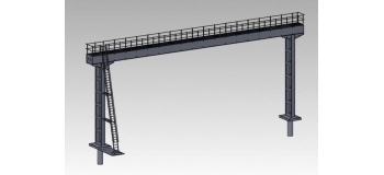 DECA4123 - Portique soudé pour 4 voies (poutre de 20m) - Decapod