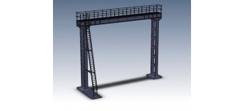 DECA4129 - Portique riveté pour 2 voies (poutre de 12m) - Decapod