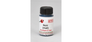 DECA8701 - Noir (mat), Peinture acrylique à l'eau - Decapod