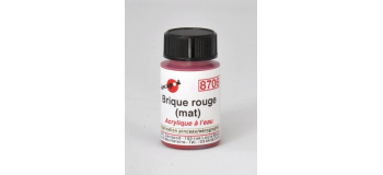DECA8706 - Brique rouge (mat), Peinture acrylique à l'eau - Decapod