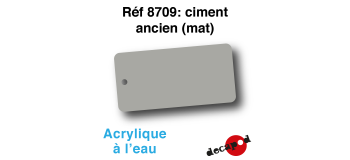 DECA8709 - Ciment ancien (mat), Peinture acrylique à l'eau - Decapod