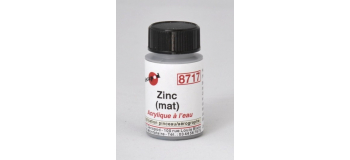 DECA8717 - Zinc (mat), Peinture acrylique à l'eau - Decapod