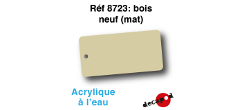 DECA8723 - Bois neuf (mat), Peinture acrylique à l'eau - Decapod