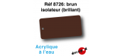 DECA8726 - Brun isolateur (brillant), Peinture acrylique à l'eau - Decapod