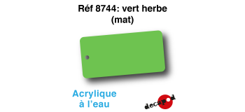 DECA8744 - Vert herbe (mat), Peinture acrylique à l'eau - Decapod