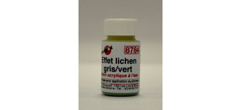 DECA8784 - Effet lichen gris/vert (mat), Peinture acrylique à l'eau - Decapod