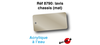 DECA8790 - Lavis châssis (mat), Peinture acrylique à l'eau - Decapod