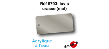 DECA8793 - Lavis crasse (mat), Peinture acrylique à l'eau - Decapod